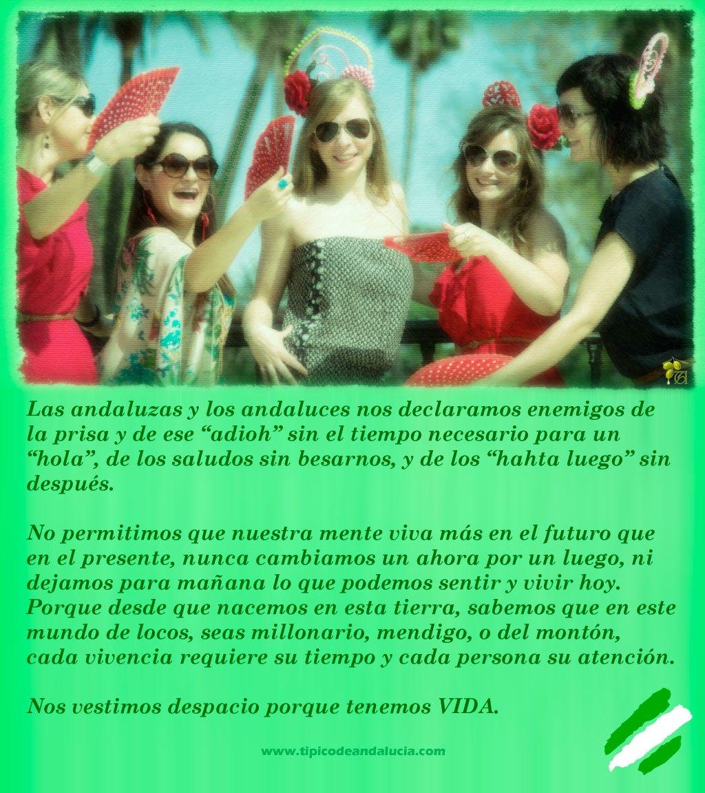 la feria es un lugar donde el carácter andaluz se despliega sin límites