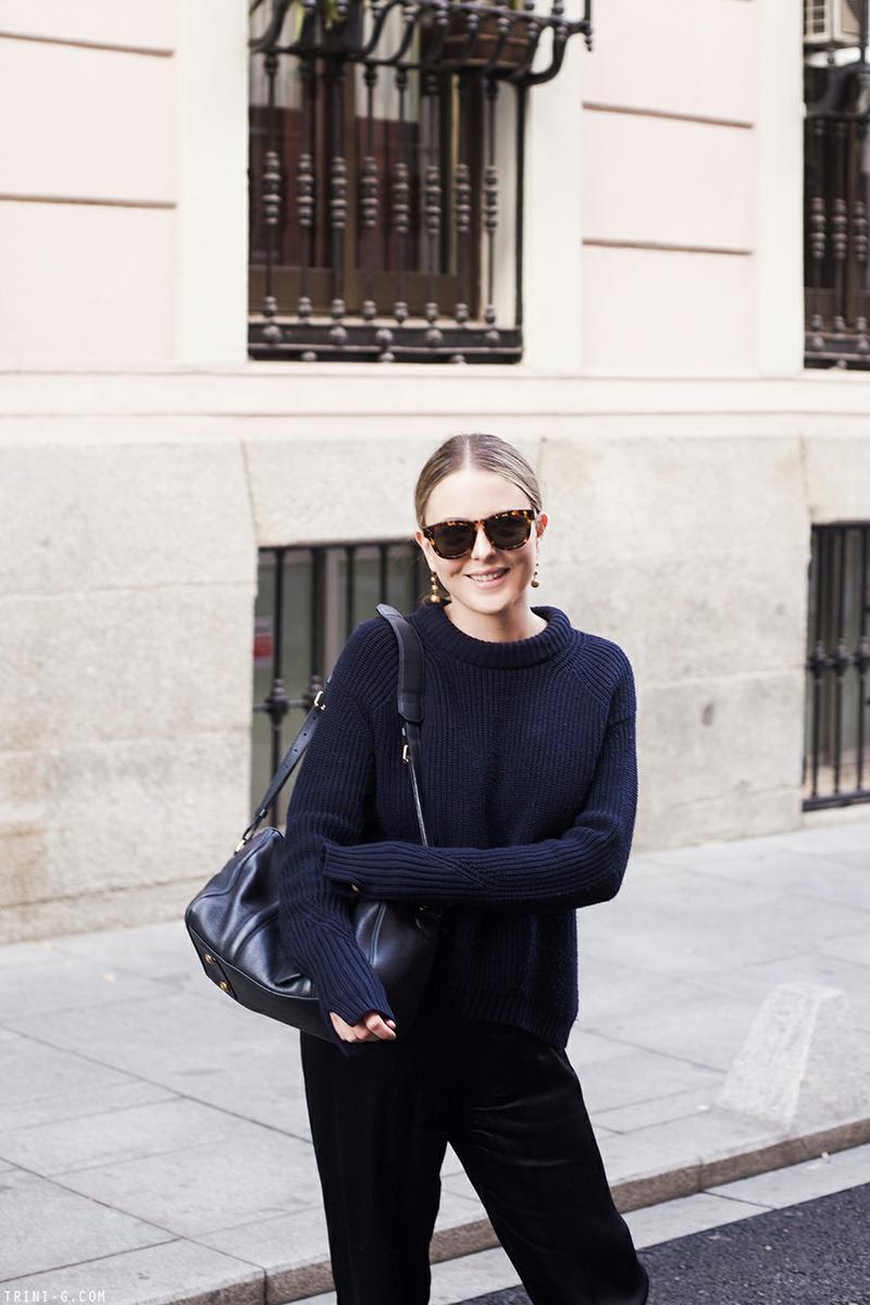 Trini | 3.1 Phillip Lim sweater Reformation pants