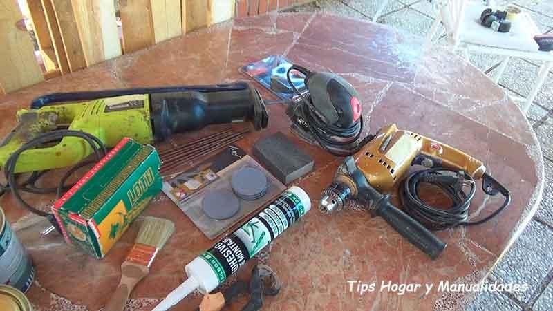 Cómo hacer un sofá fácil con palets