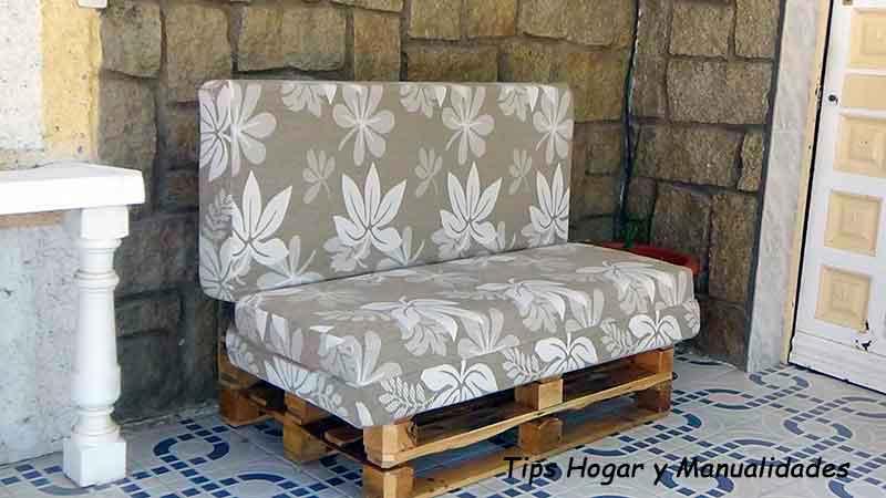 Cómo hacer un sofá fácil con palets