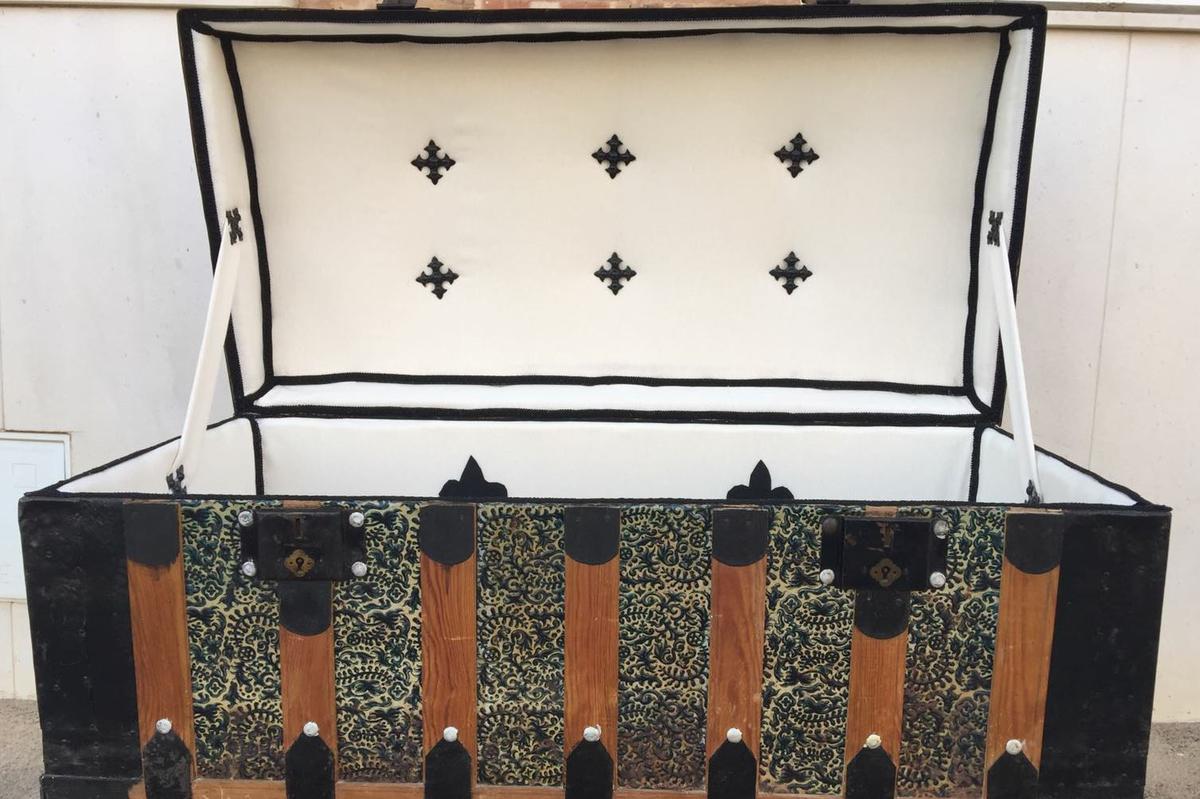 baúl de caballero recuperado