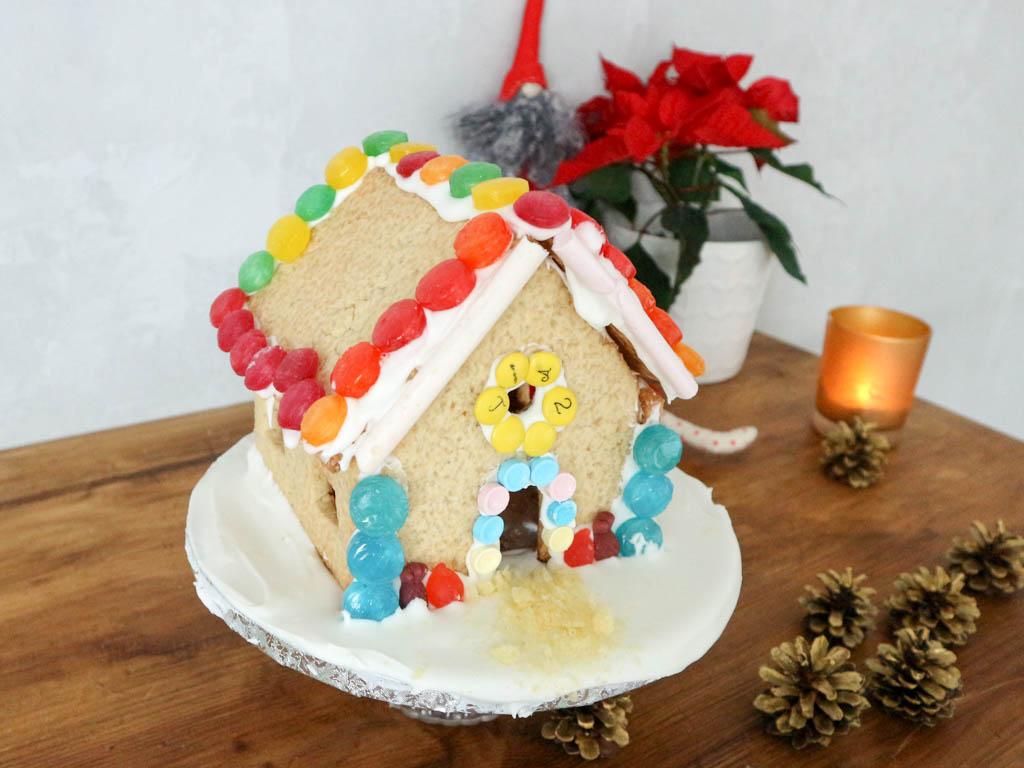 casa de galletas decorada