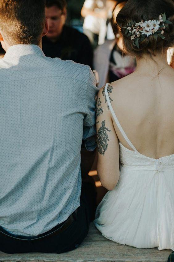 Novias con tatuajes