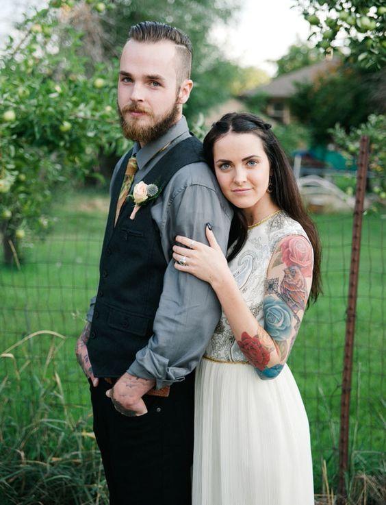 Novias con tatuajes