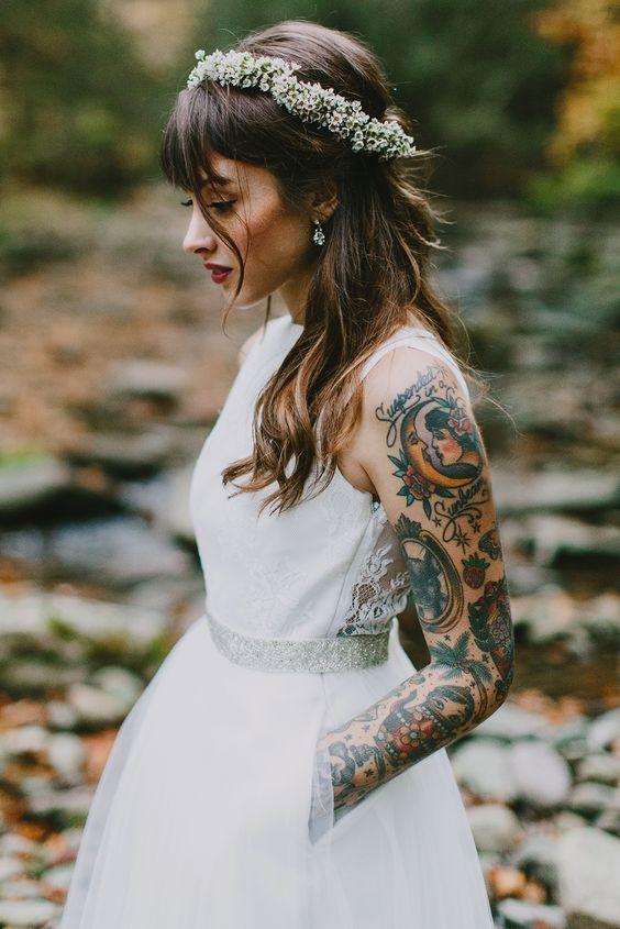 Novias con tatuajes