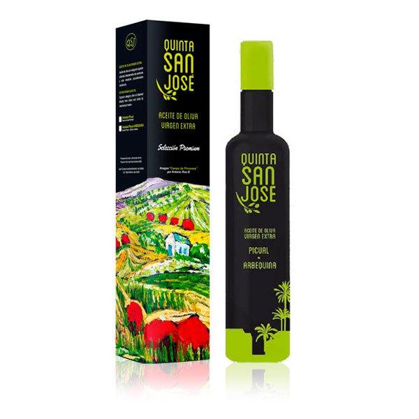Foto aceite de oliva de Linares - botella 500 mililitros de quinta san josé edición limitada