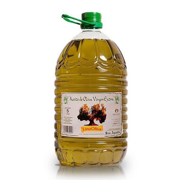 foto aceite de oliva de Jaén - garrafa 5 litros virgen extra linaoliva