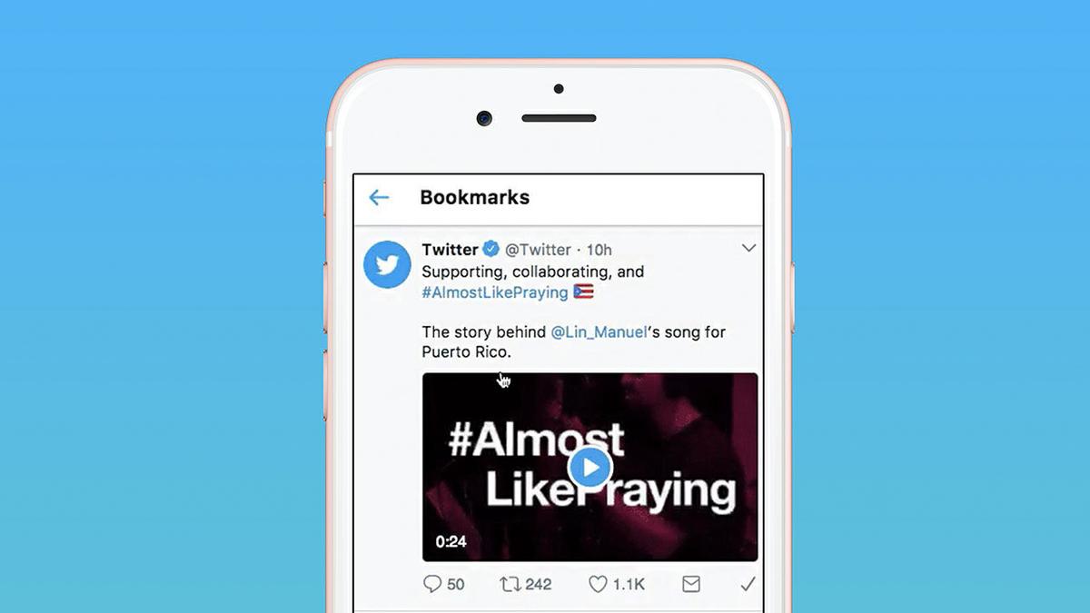 Marcadores de twitter