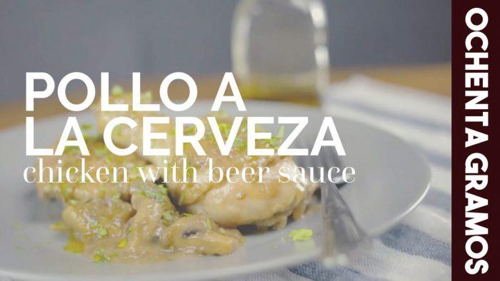 pollo a la cerveza