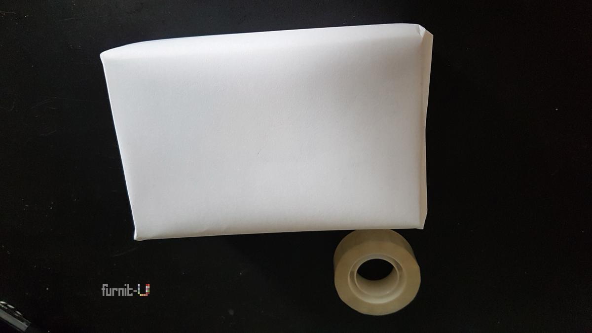 envolver regalos de Navidad diy express - lo cerramos con celo