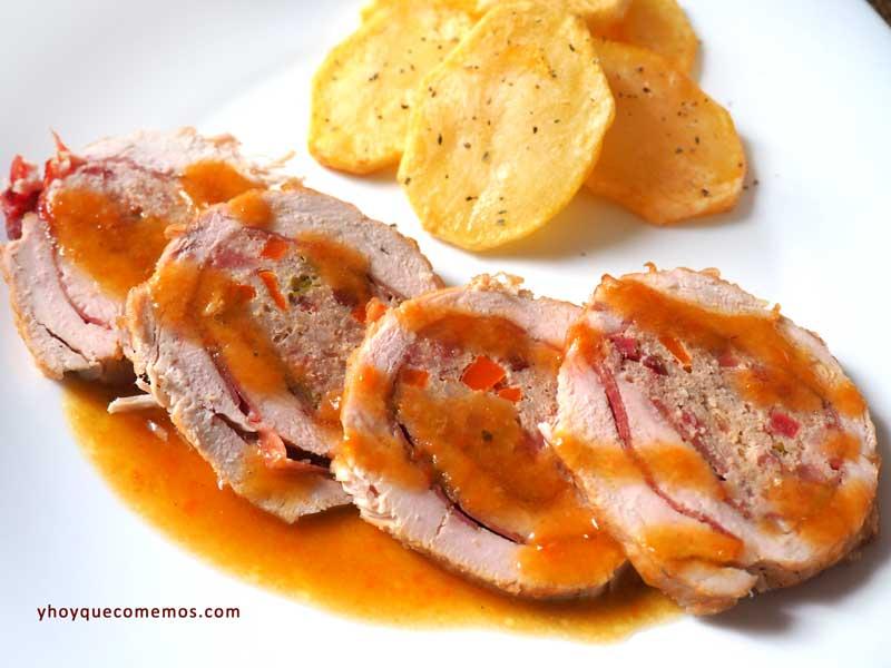 pechuga de pavo rellena 2