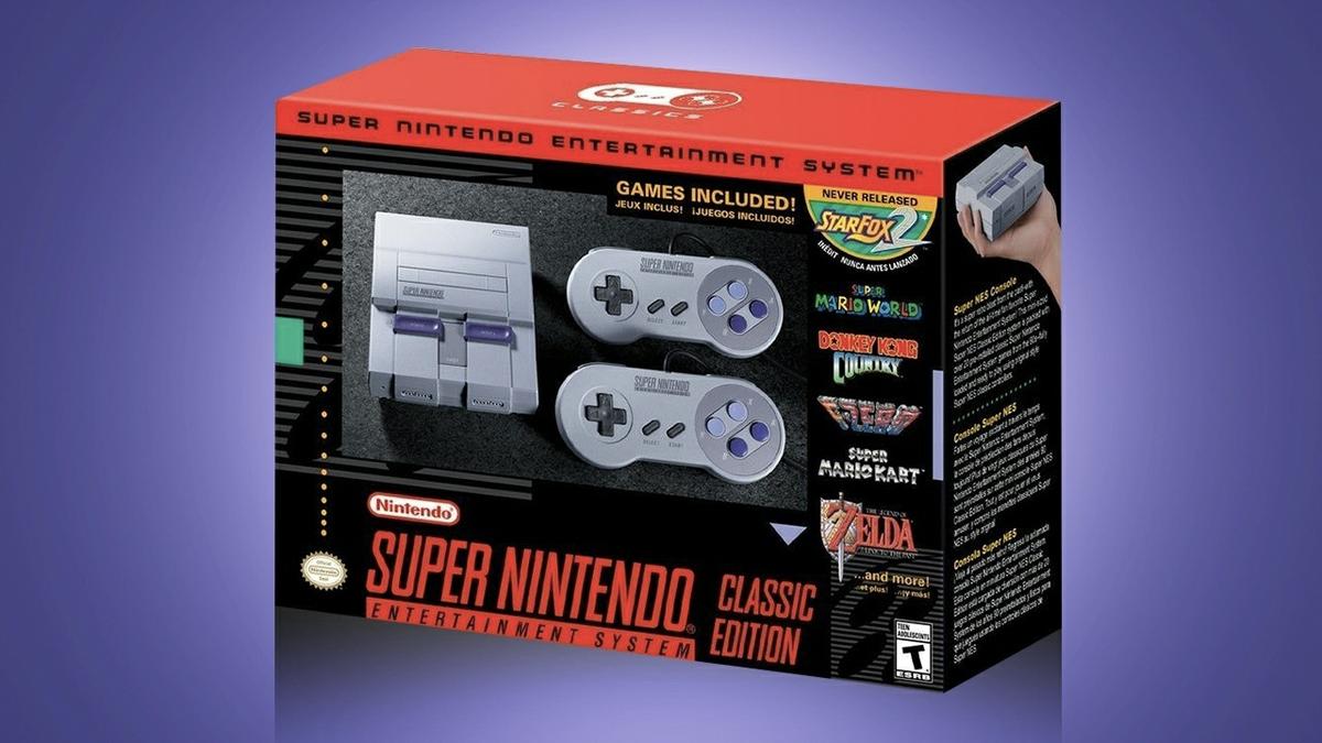 Caja Nintendo Super NES Classic