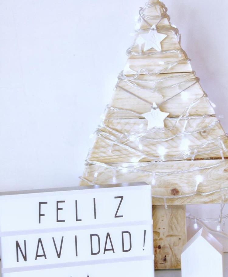 Decoración de Navidad con inspiración nórdica