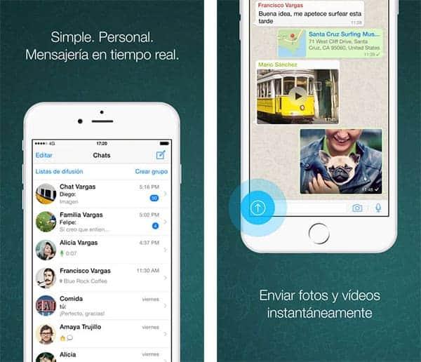 imagen descargar whatsapp para iphone