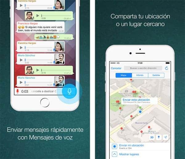 imagen whatsapp iphone