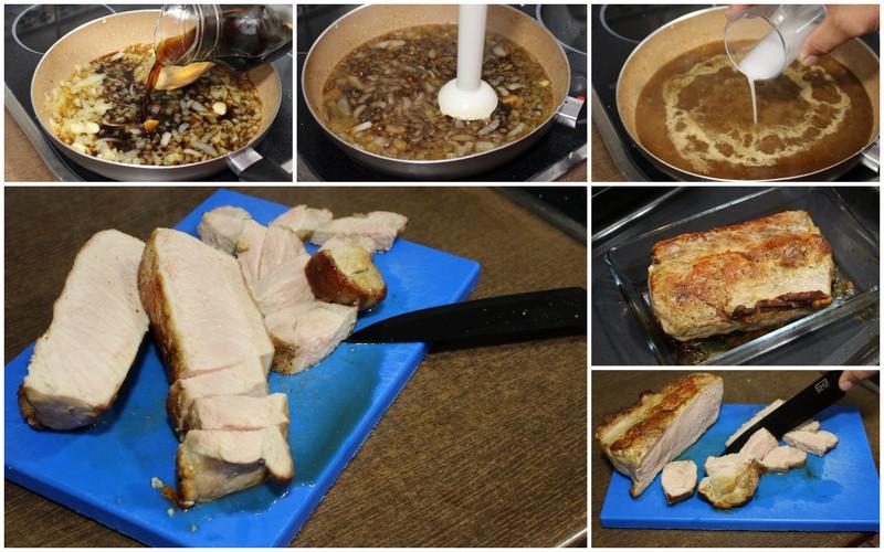 lomo de cerdo al pedro ximenez