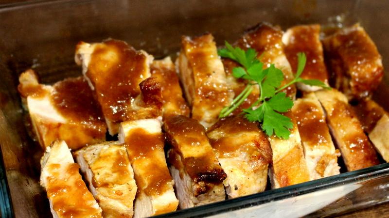 lomo de cerdo al pedro ximenez