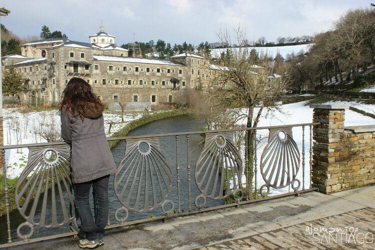 Vistas del Monasterio de Samos