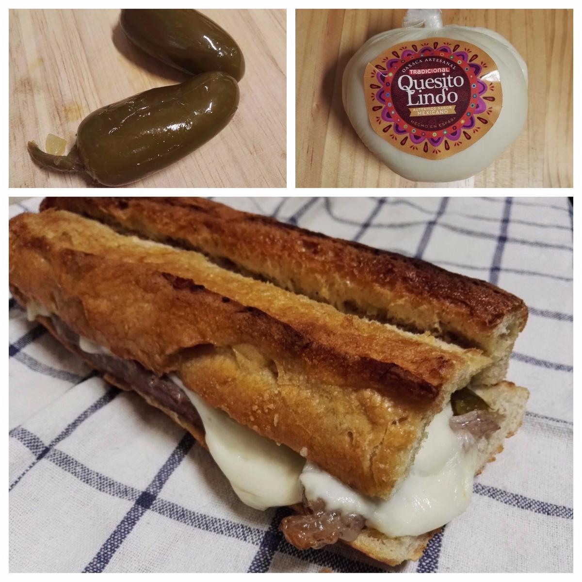 jalapeños quesito lindo bocata