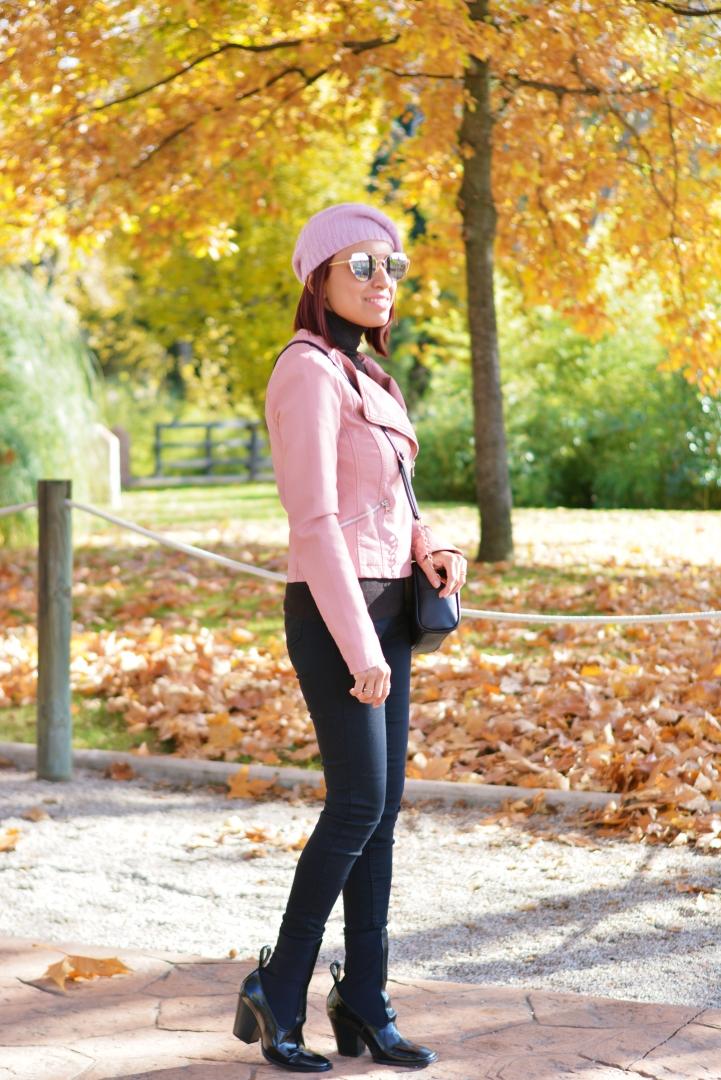 Look de otoño con boina