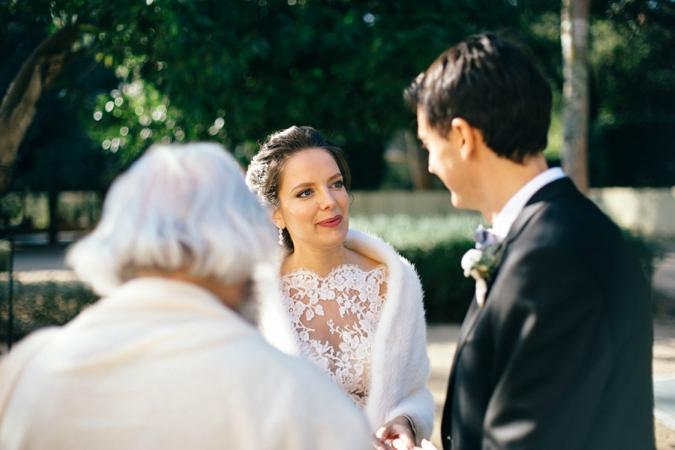 a winter love wedding