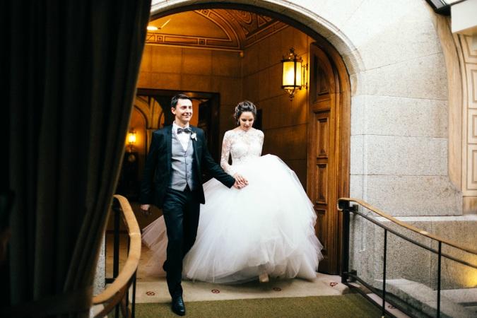 a winter love wedding