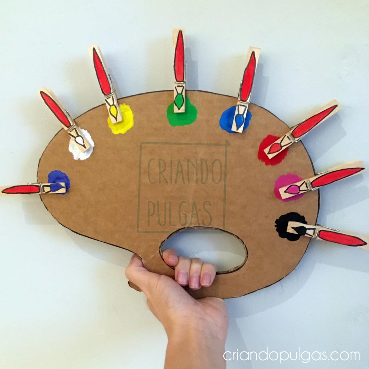 Cada pincel en su sitio