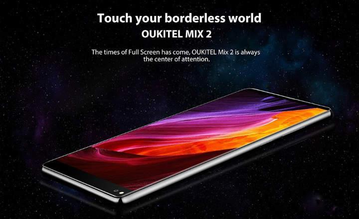 Oukitel Mix 2 analisis reseña review de smartphone con 6GB de RAM pantalla Pixel Full HD+ sin marcos con CPU Helio P25 64GB de almacenamiento cámara de 21.0MP y batería de 4080mAh especificaciones precio y opinión