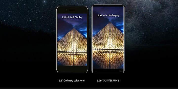 Oukitel Mix 2 analisis reseña review de smartphone con 6GB de RAM pantalla Pixel Full HD+ sin marcos con CPU Helio P25 64GB de almacenamiento cámara de 21.0MP y batería de 4080mAh especificaciones precio y opinión