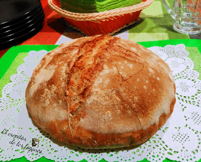 pan de pueblo casero