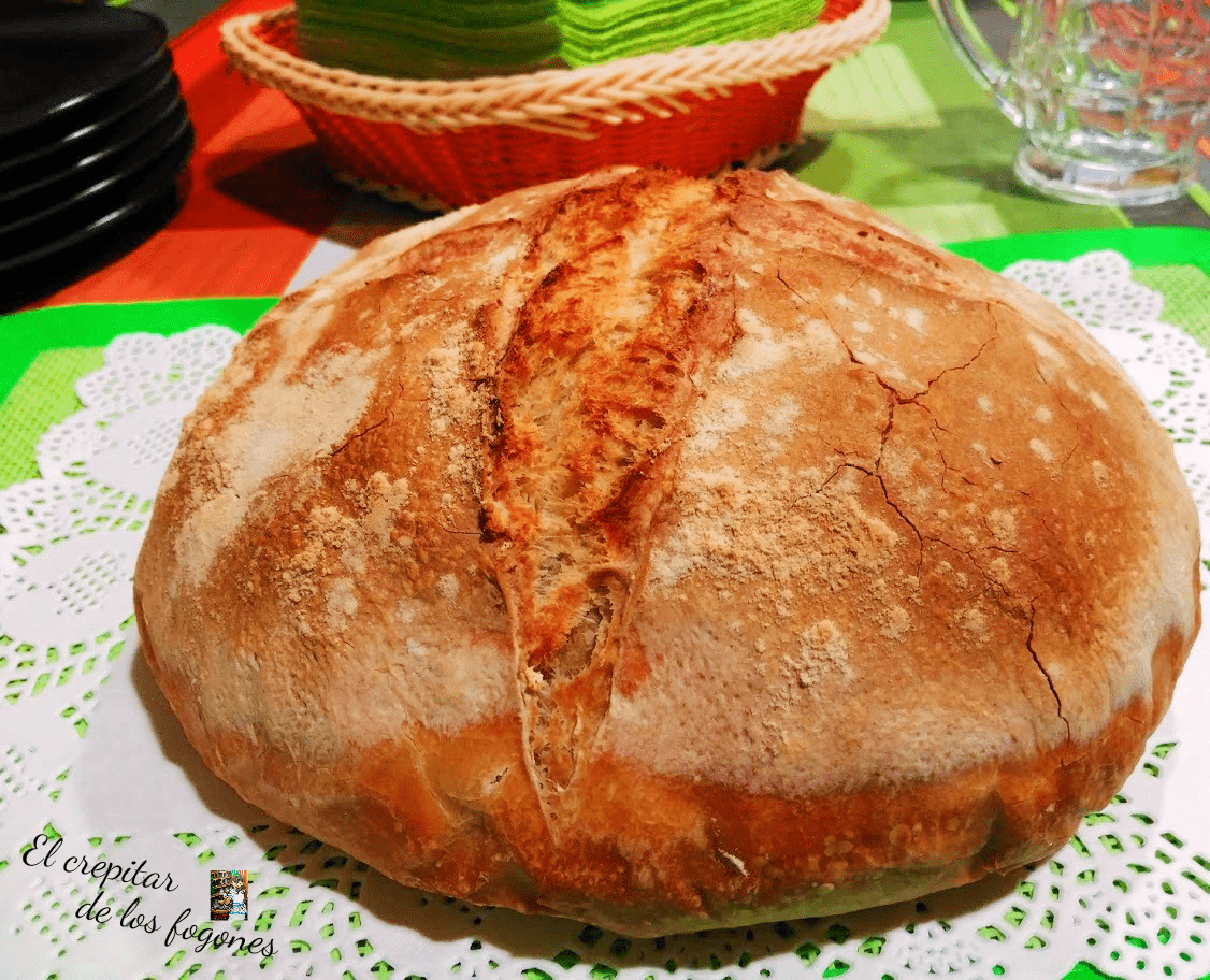 pan de pueblo casero