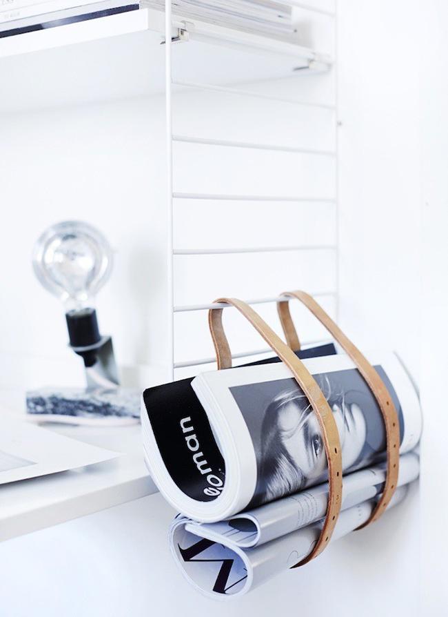 7 formas geniales de organizar las revistas en casa | Decoración