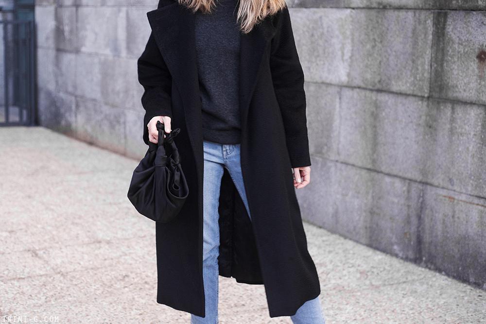 Trini | Max Mara coat Chanel flats