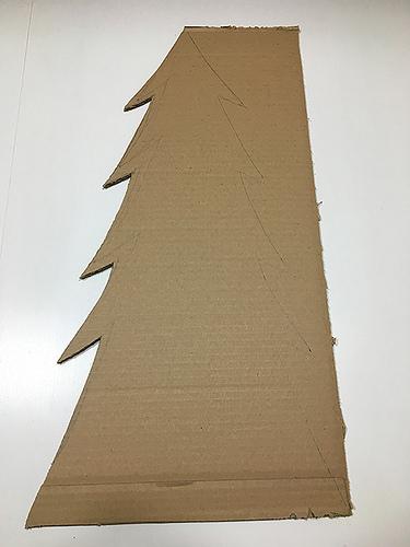 06 Calendario adviento árbol cartón