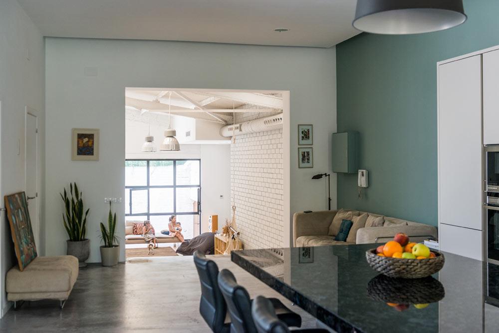 Ladrillo visto de estilo industrial