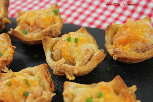 tartaletas de hojaldre