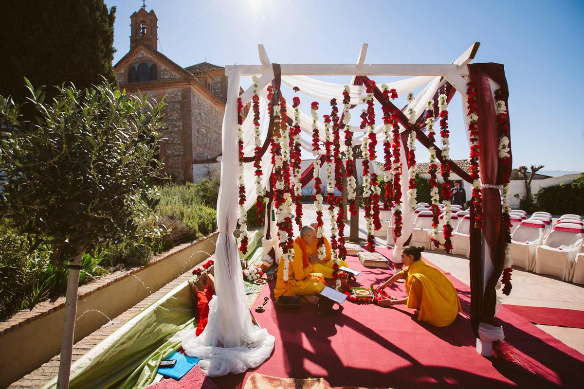 hindu wedding spain