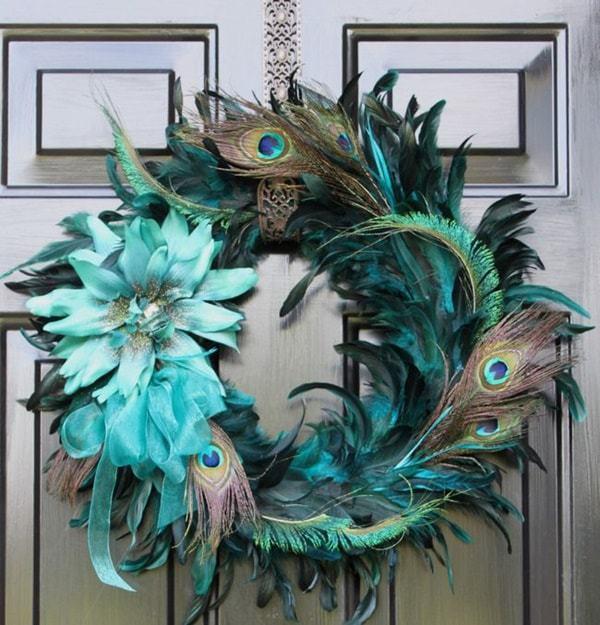 Decoración Navideña, Navidad 2017. Corona para la puerta.