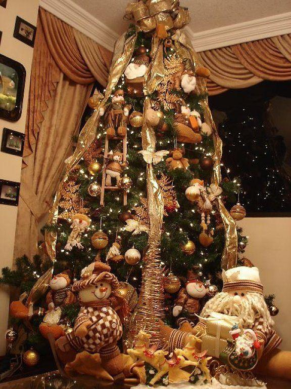 Árbol de Navidad. Imagen referencial Pinterest.