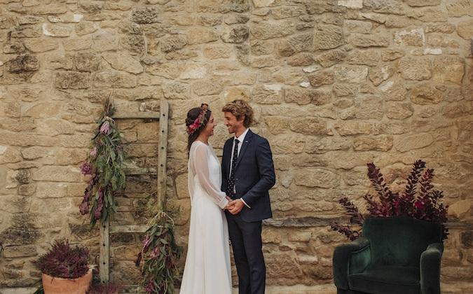 among vineyards elopement