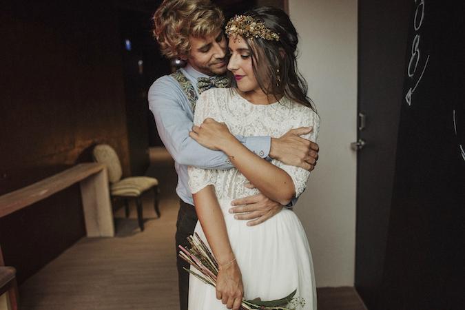 among vineyards elopement