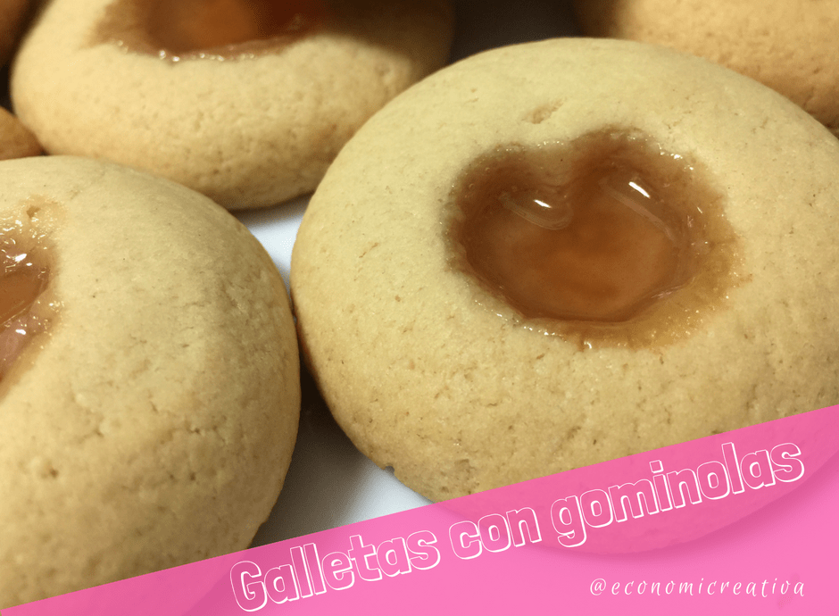 Galletas caseras con gominolas