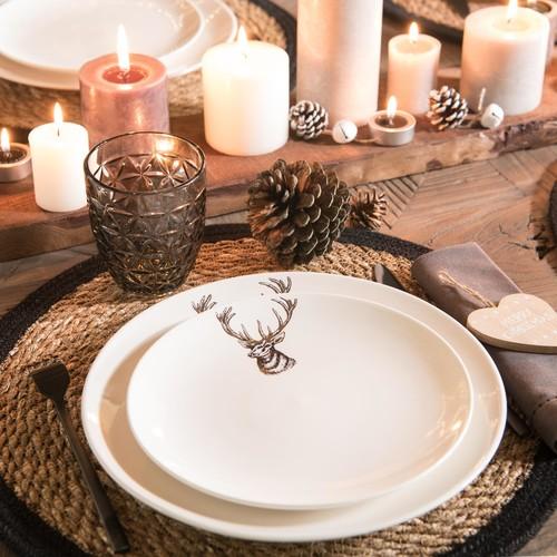 alternativa a la mesa de Navidad natural