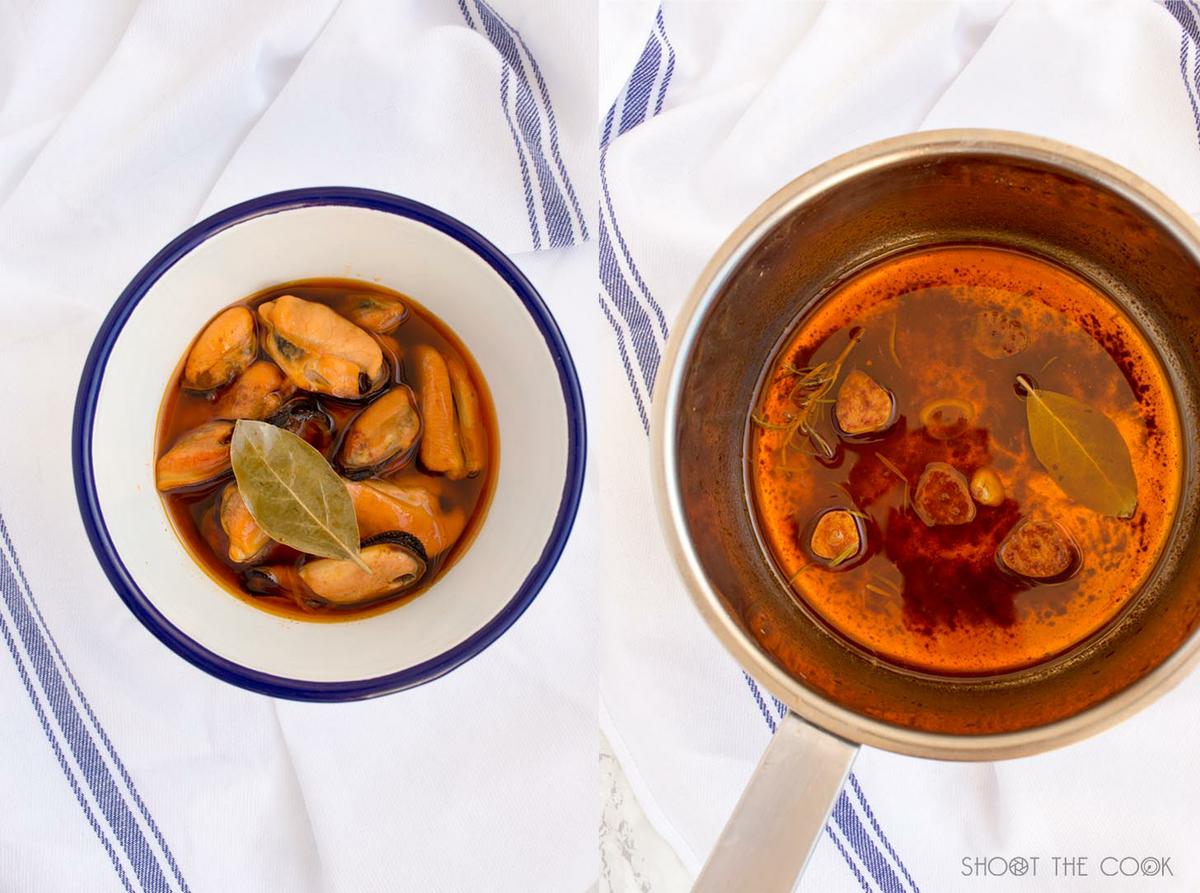 mejillones escabeche receta facil