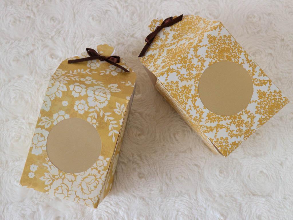 cajas de regalo con ventana.