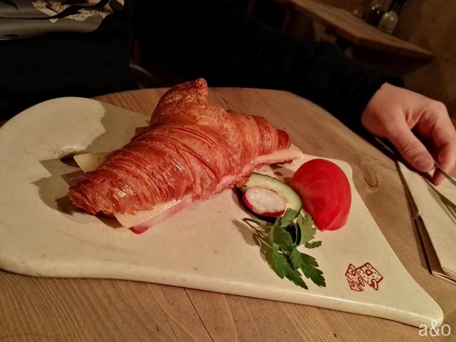 Croissant ecológico mixto.