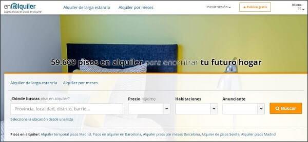 paginas de alquiler de apartamentos enalquiler