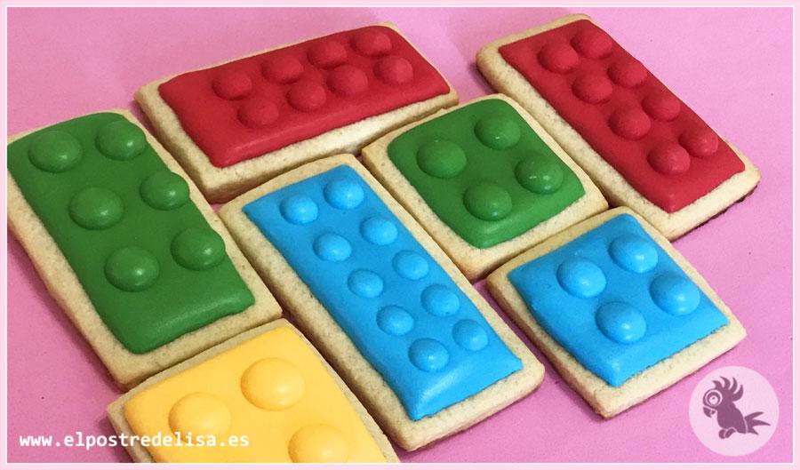 Galletas decoradas LEGO