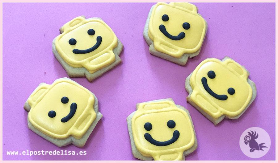 Galletas decoradas LEGO