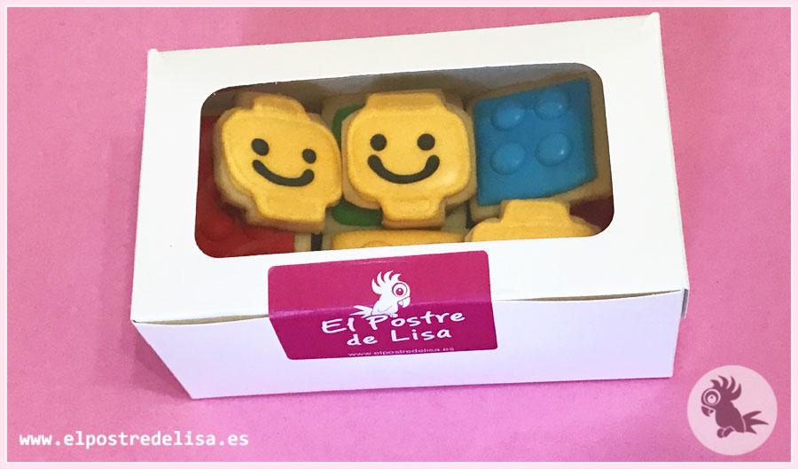 Galletas decoradas LEGO
